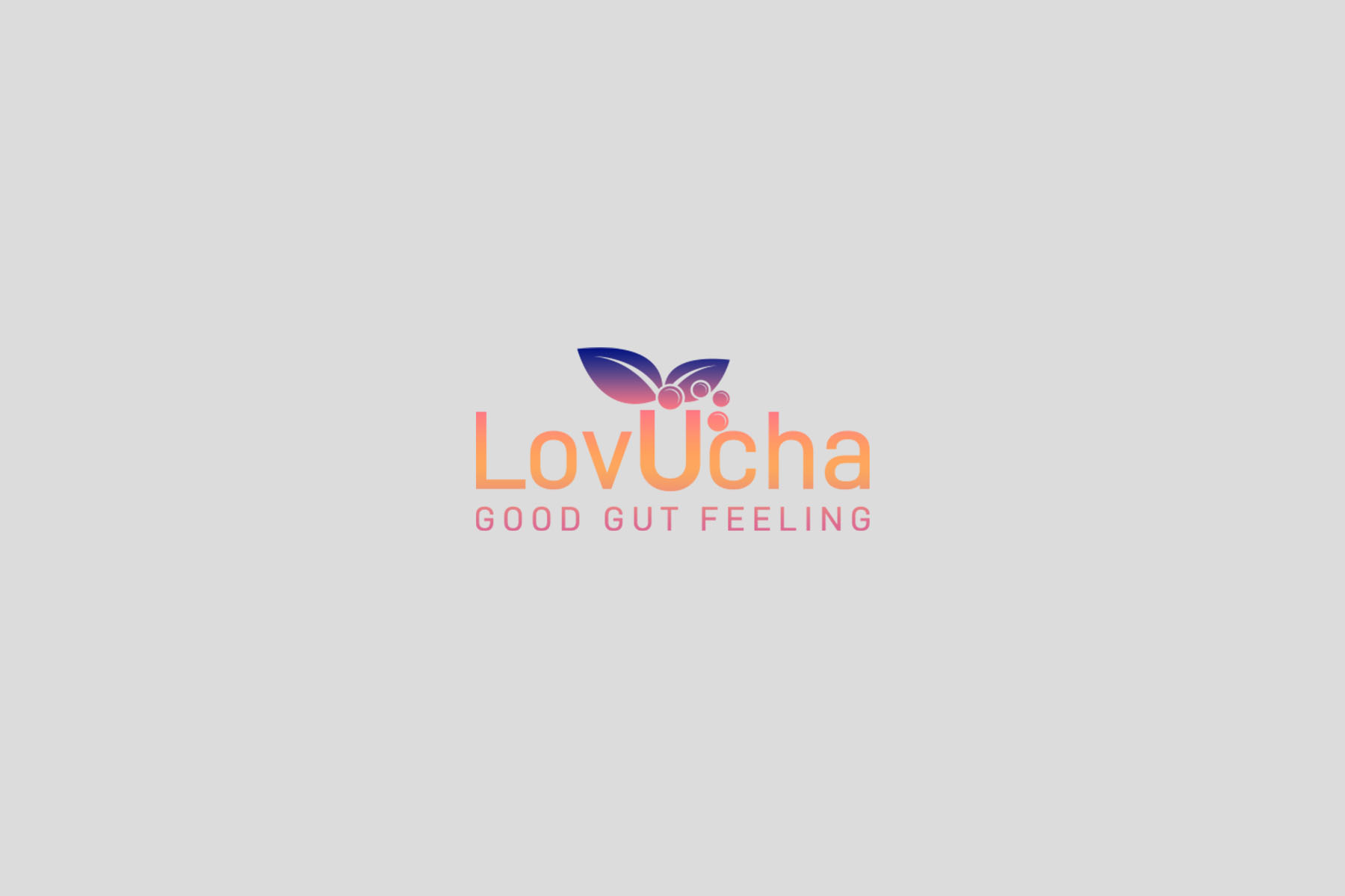 LovUcha logo concept
