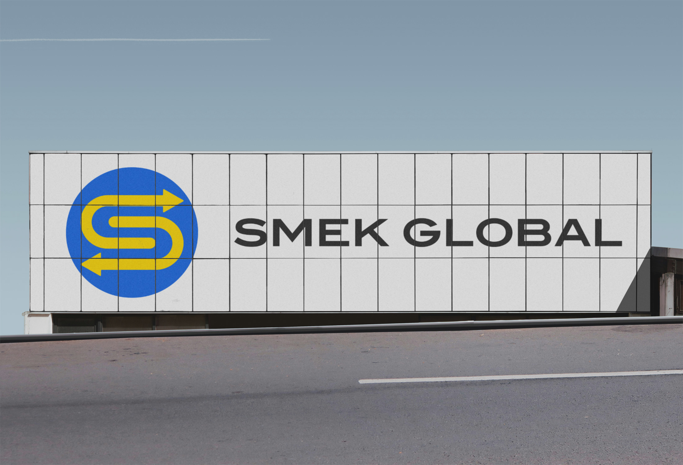 Logo Mockup on Billboard