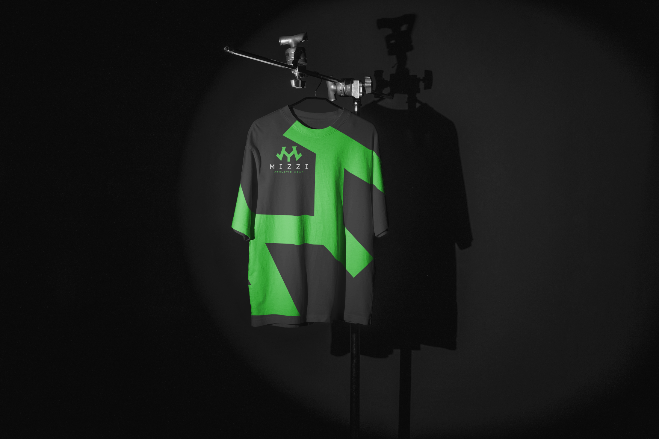 Mizzi logo on T-shirt