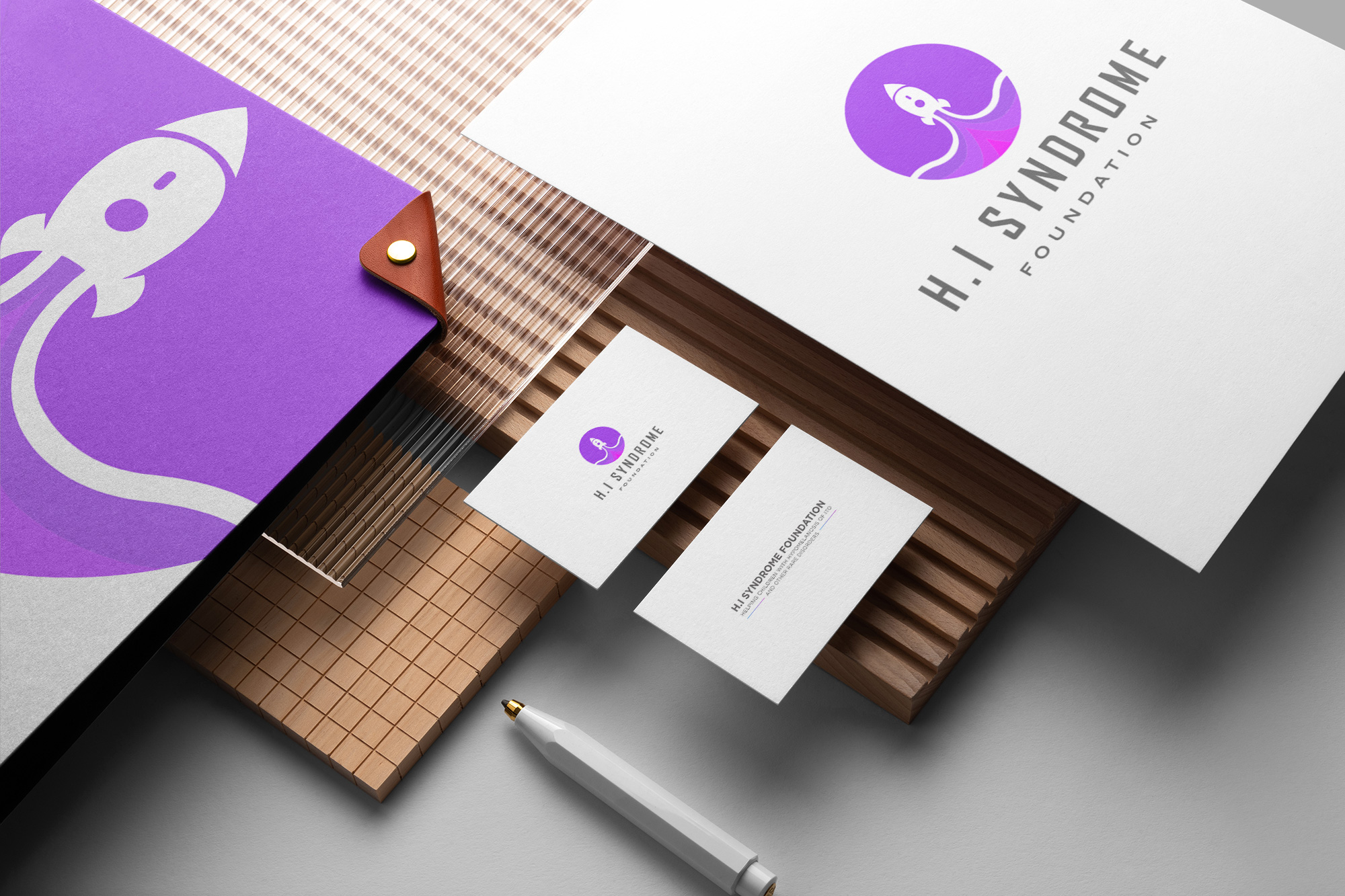 H.I Syndrome Foundation Logo Presentation