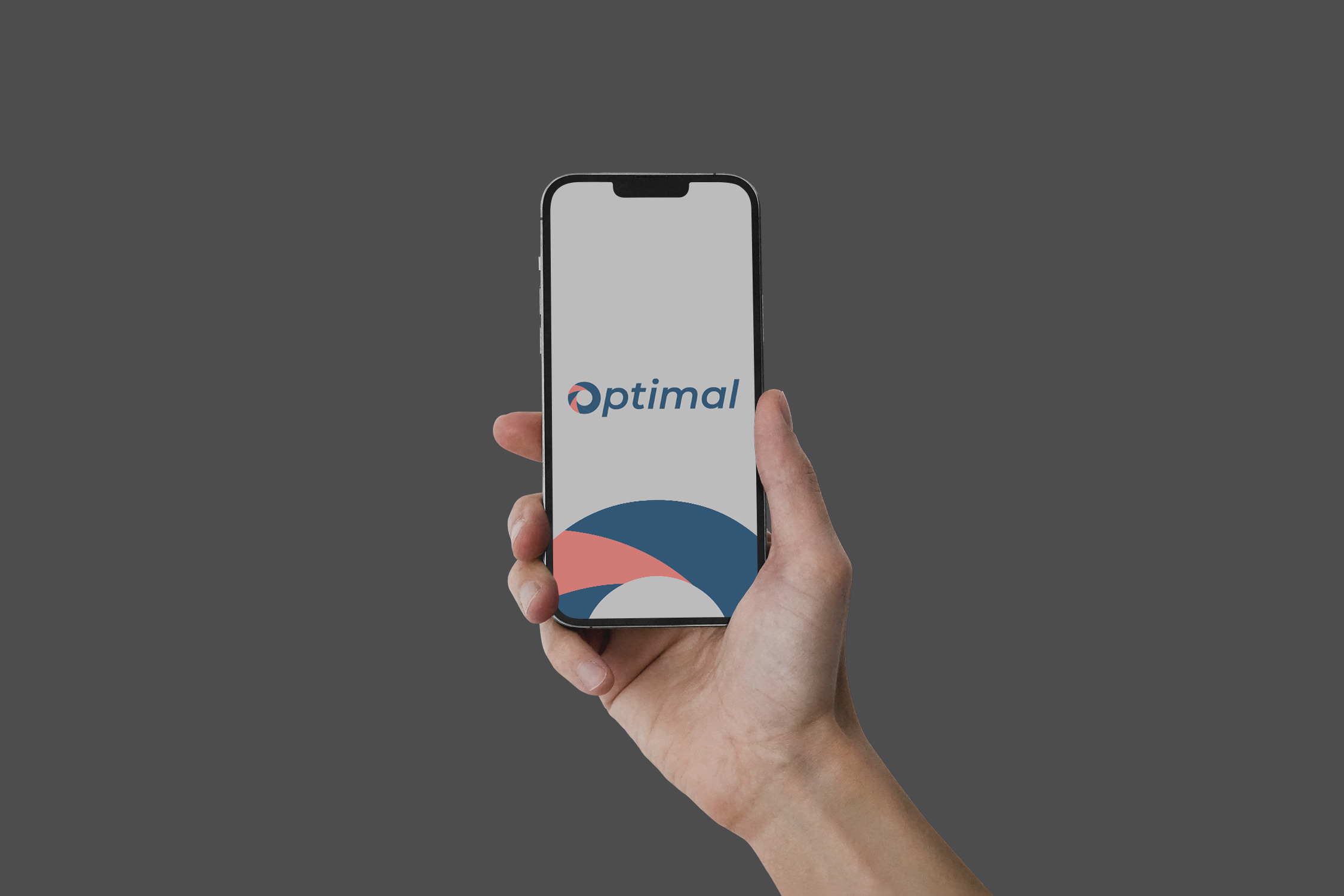 Optimal logo on mobile screen