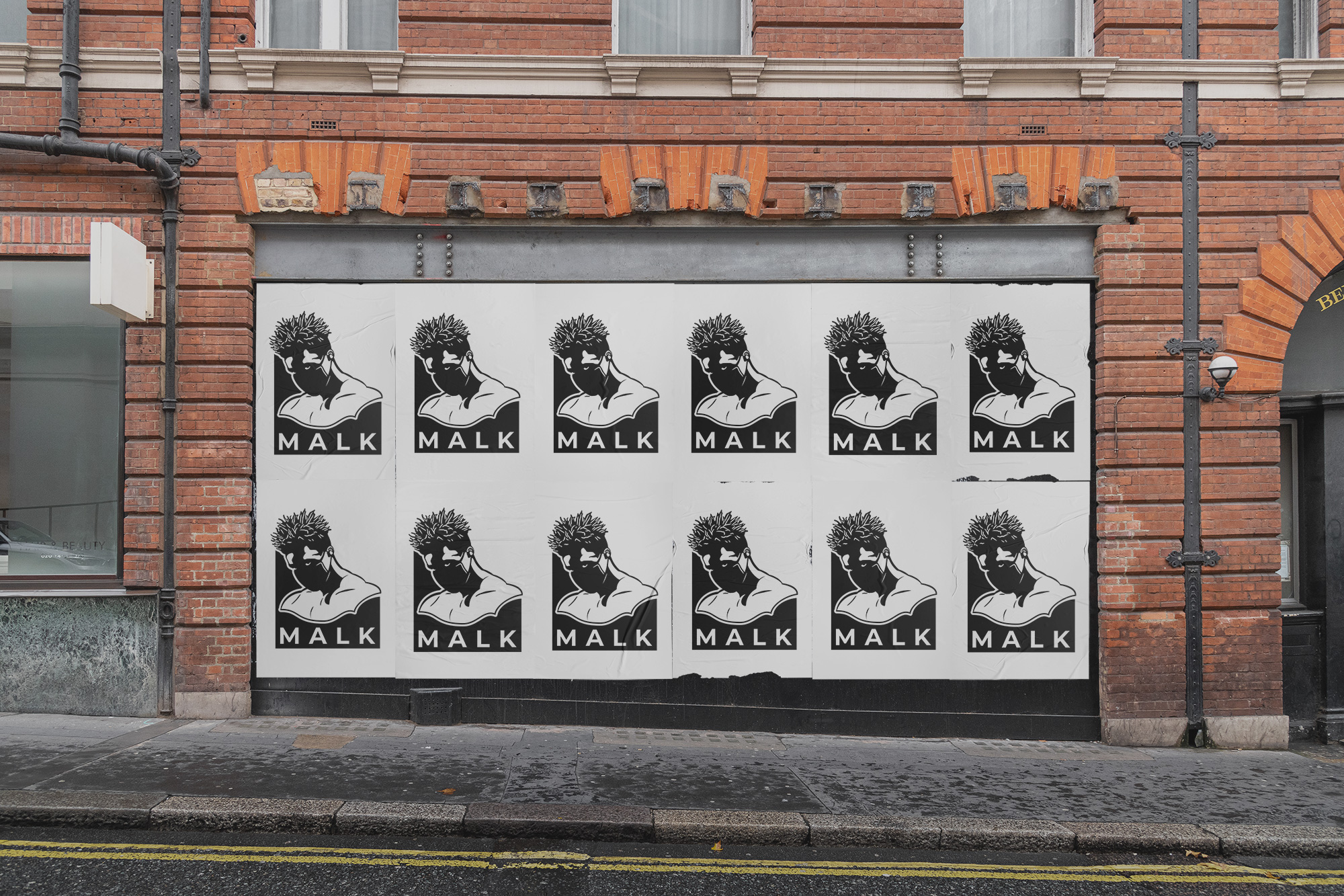 Final logo displayed on posters