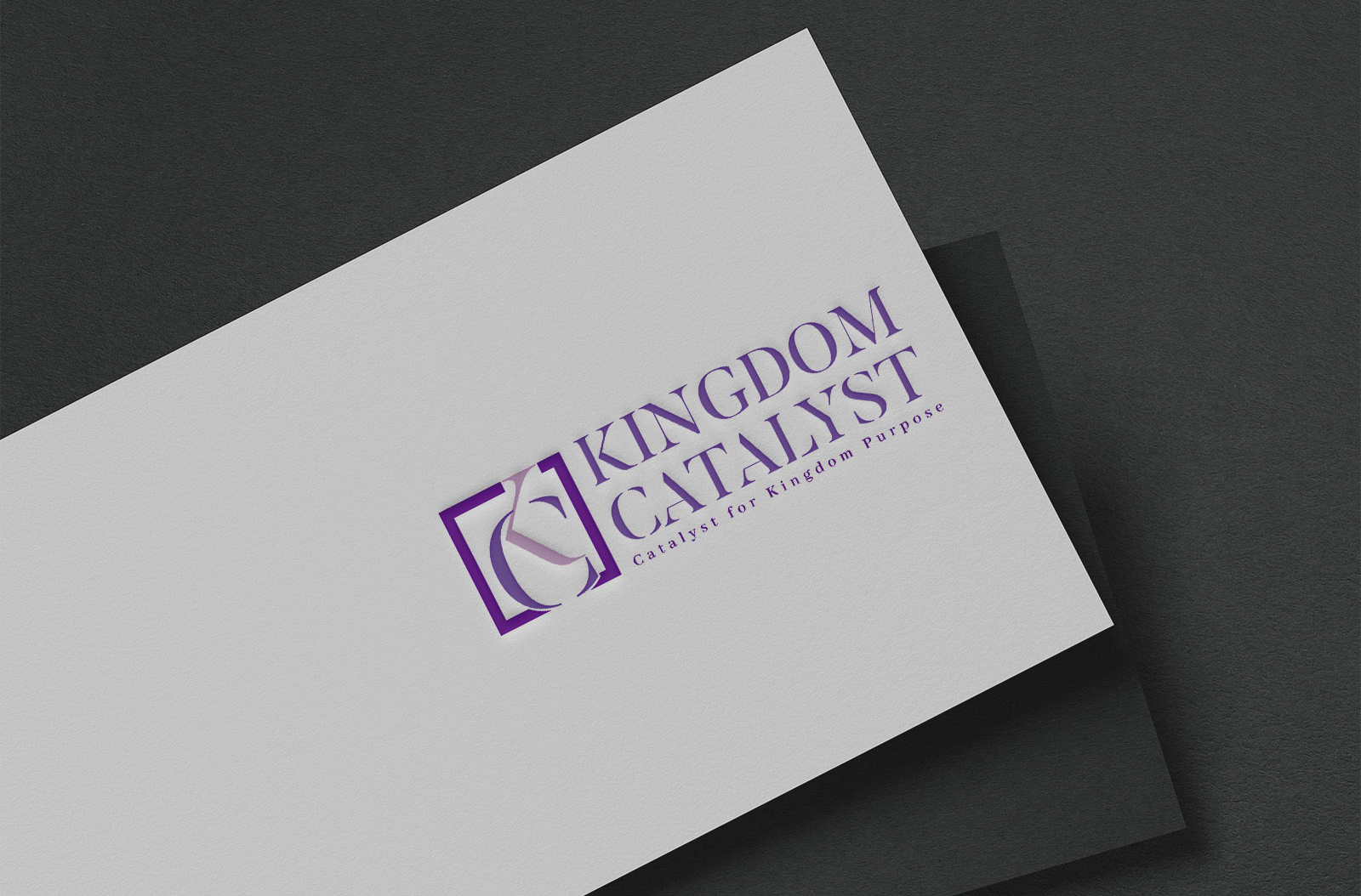 Kingdom Catalyst Initial Logo Option 02