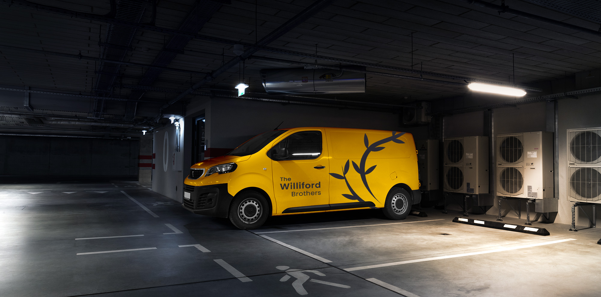 Final Logo on Van