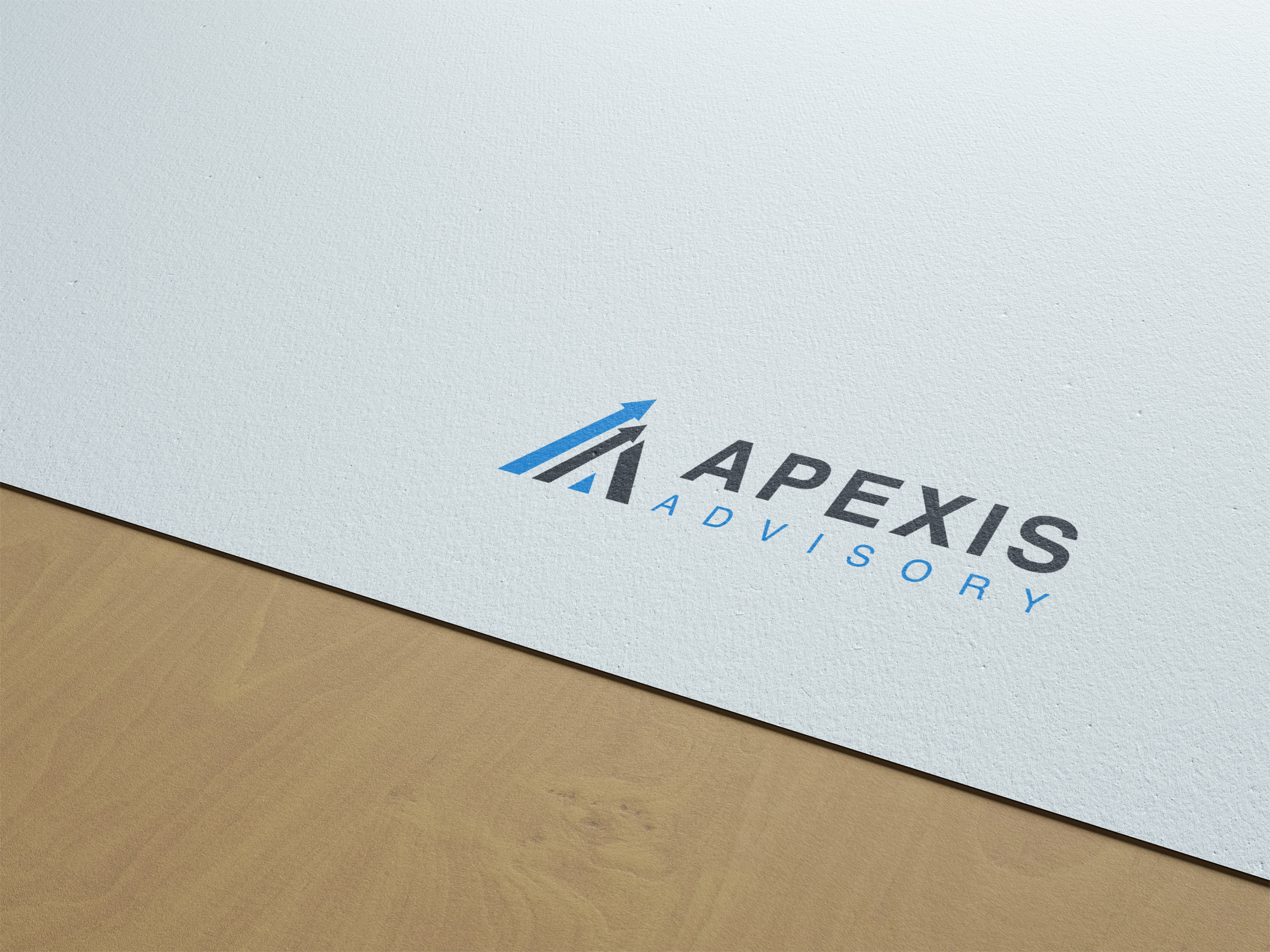 Final Design Paper Logo Branding Mockup