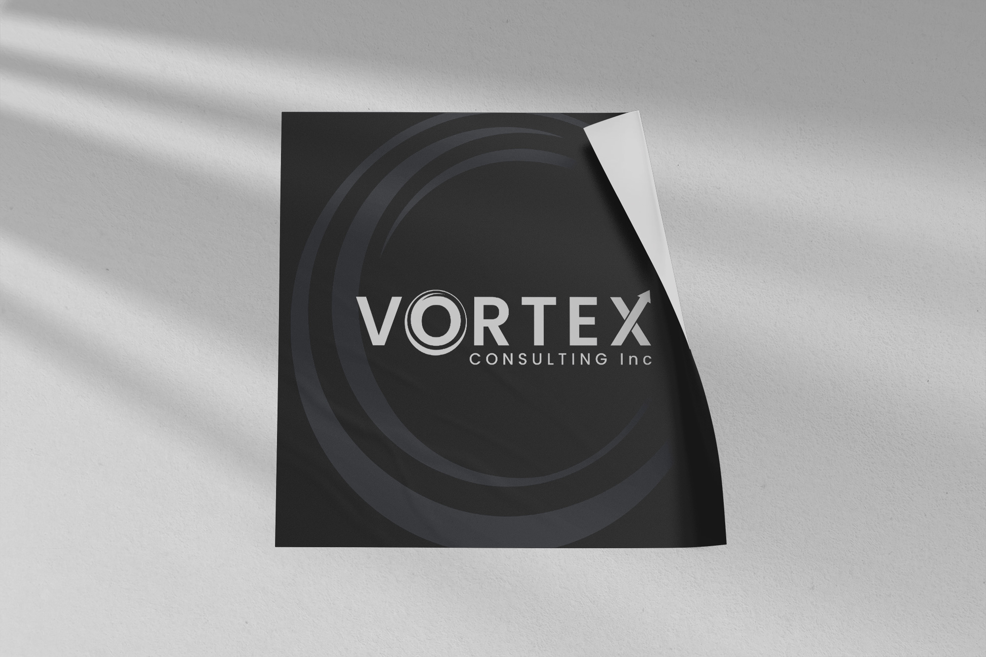 Vortex Consulting logo sticker