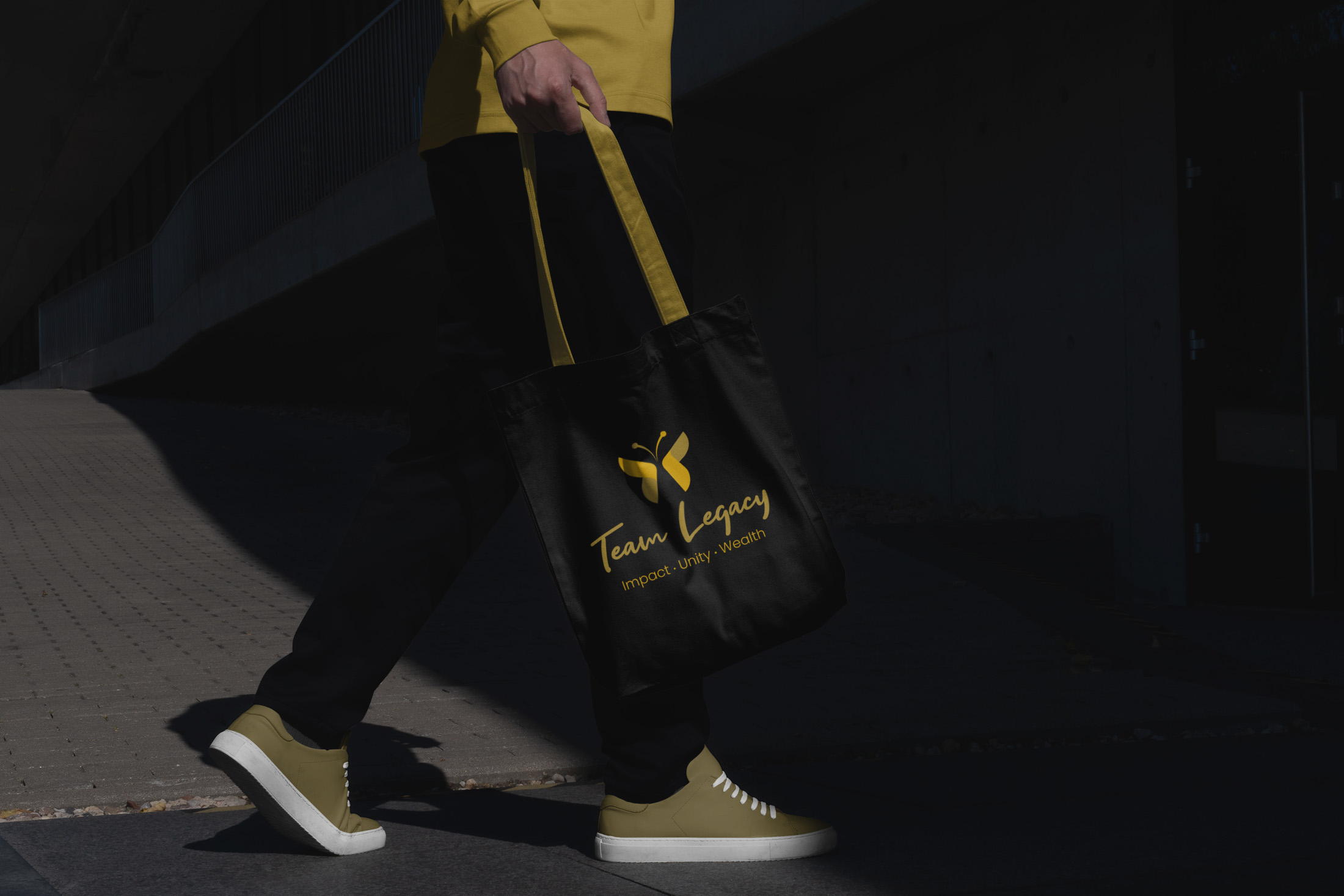 Team Legacy Tote Bag Mockup