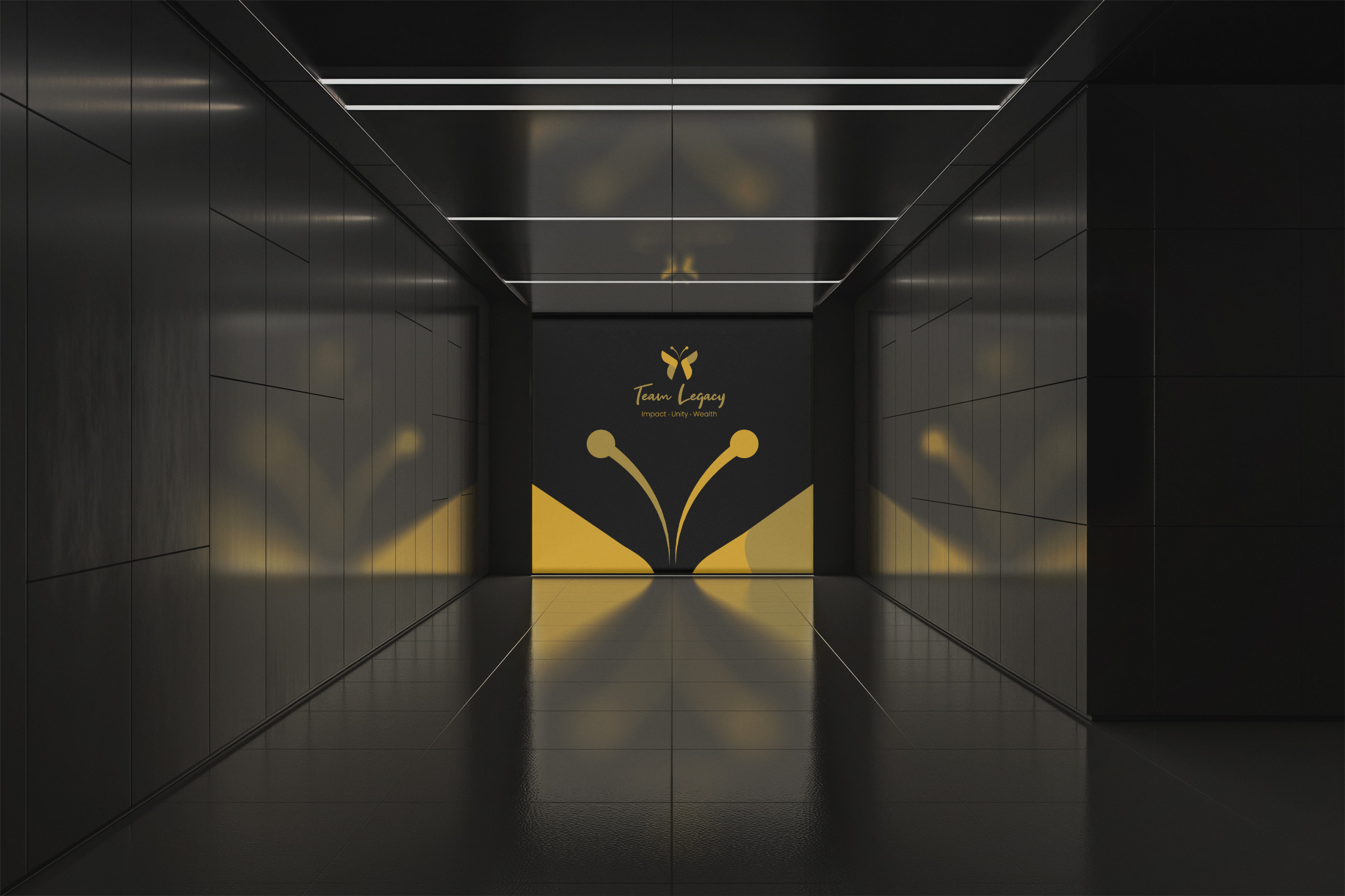 Team Legacy Light Billboard Mockup