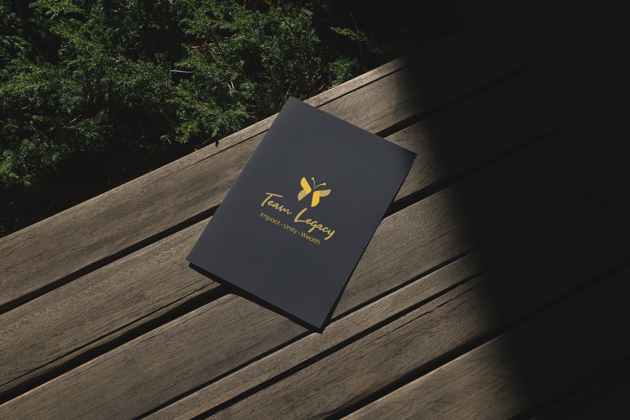 Team Legacy Raw Branding Poster Mockup