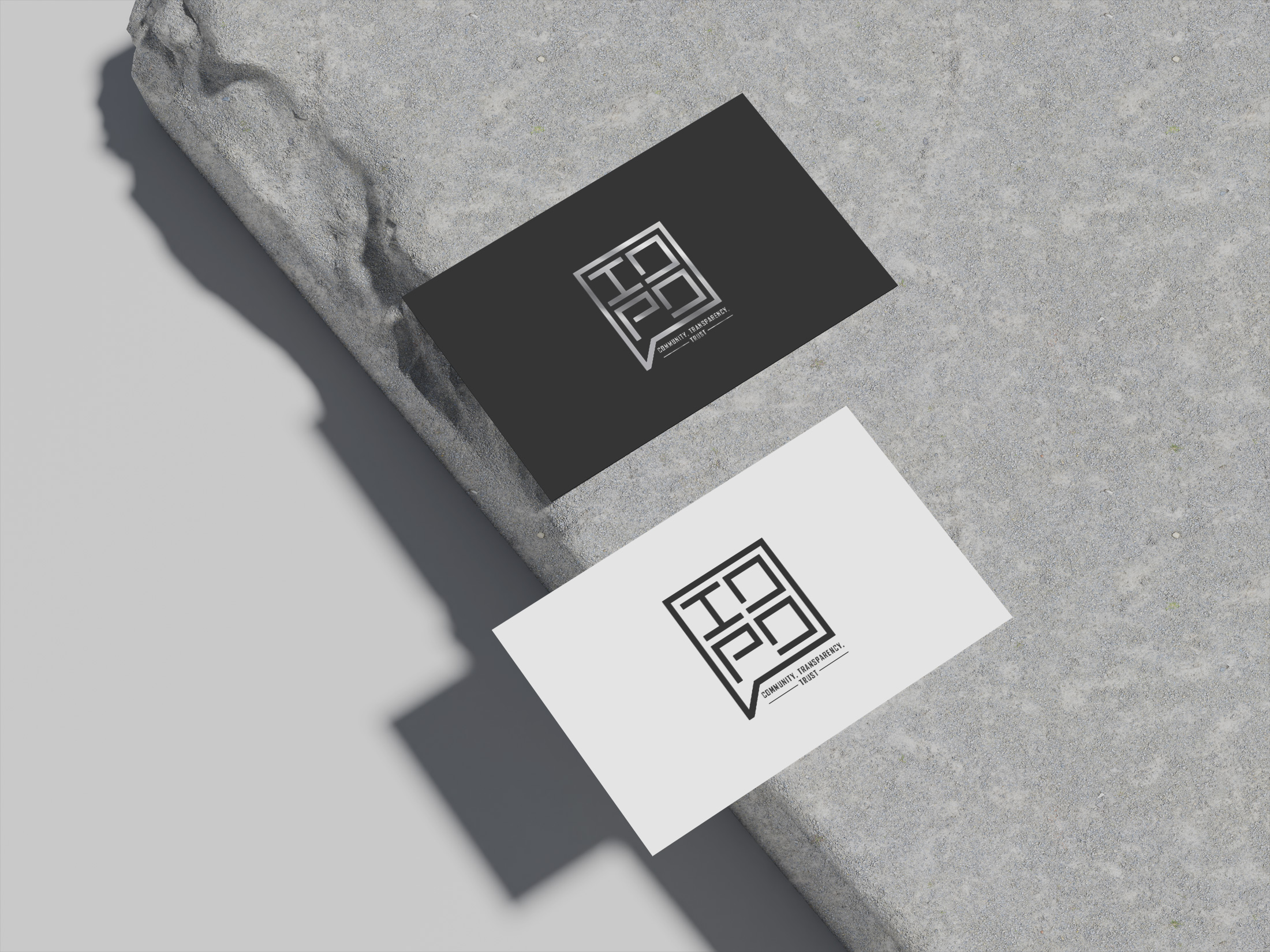 ID.PD Logo on Business Cards