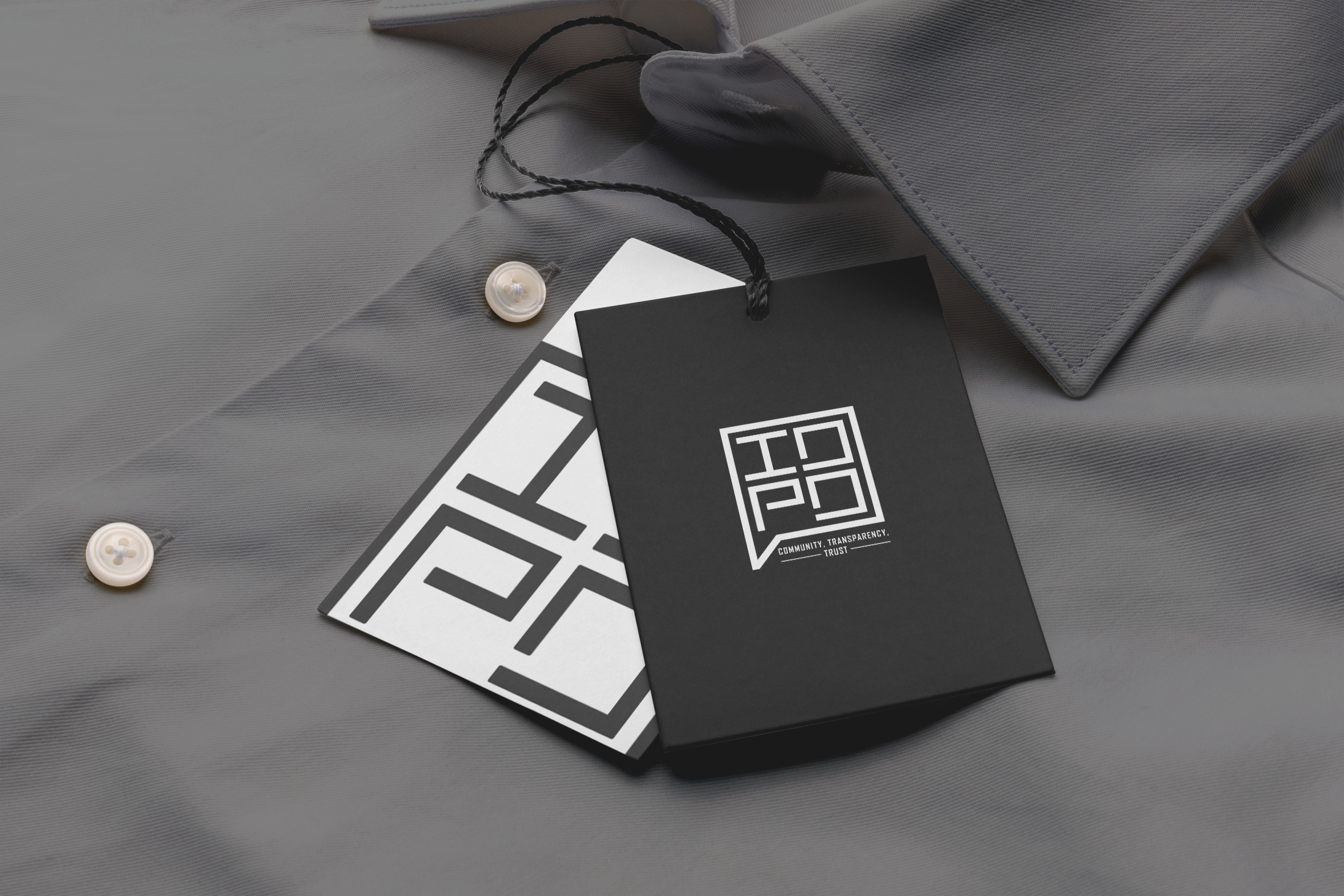 ID.PD Logo on Apparel Tags