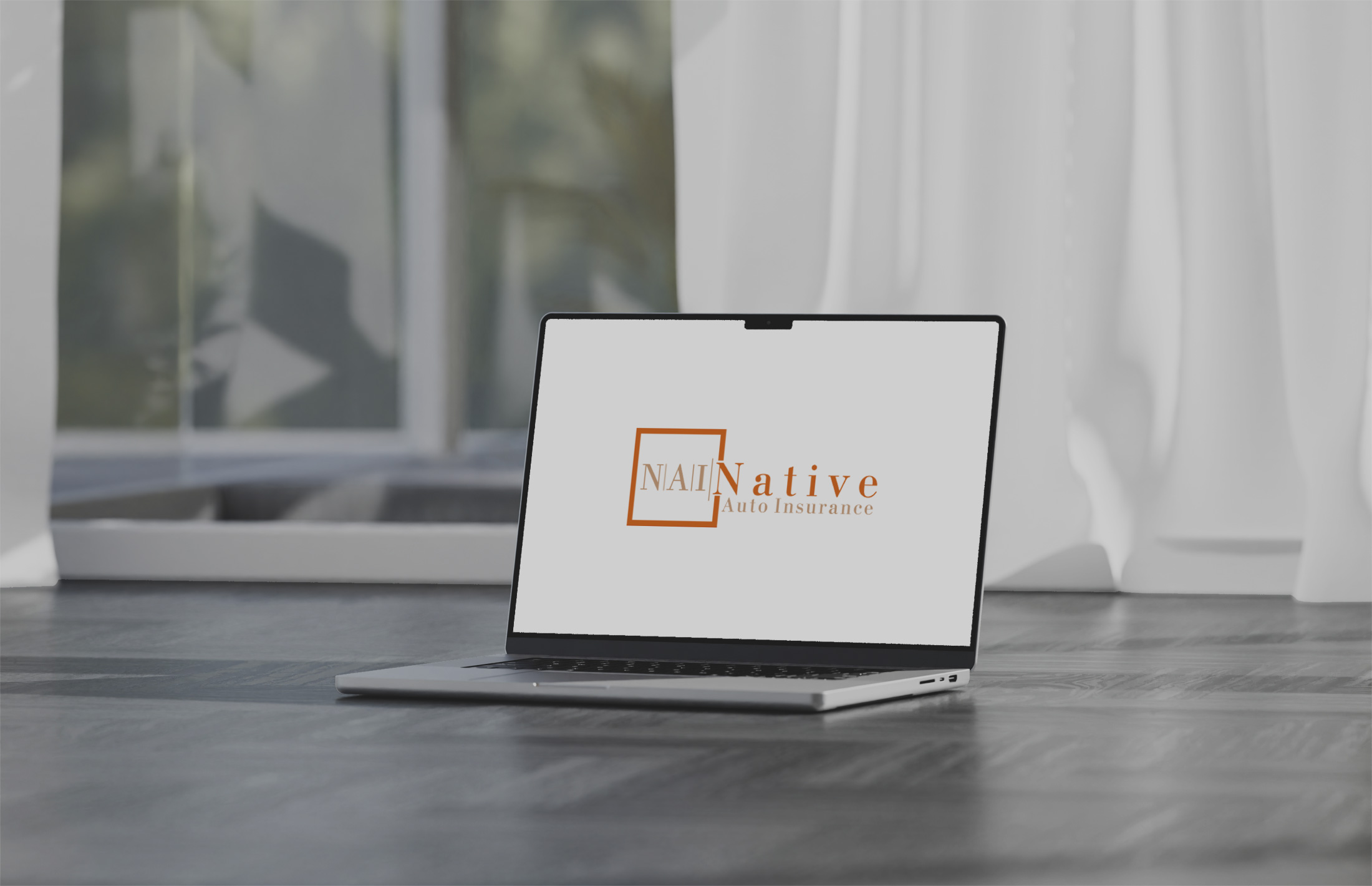 Native Auto Insurance logo as laptop wallpaper