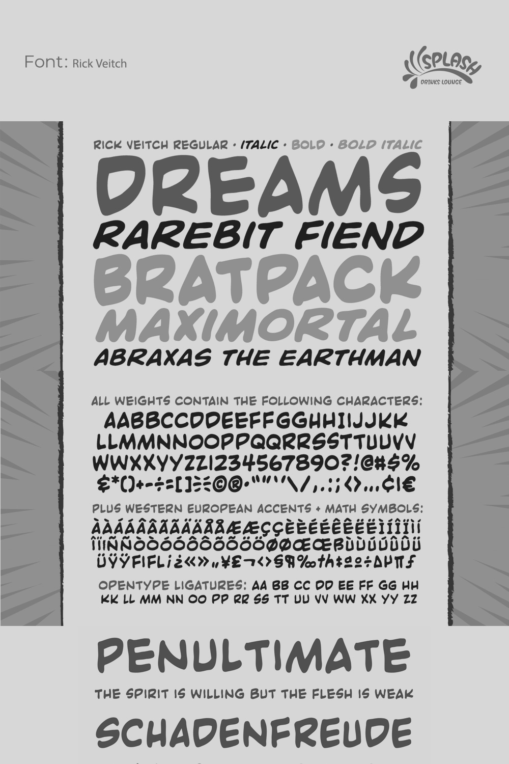Rick Veitch Font