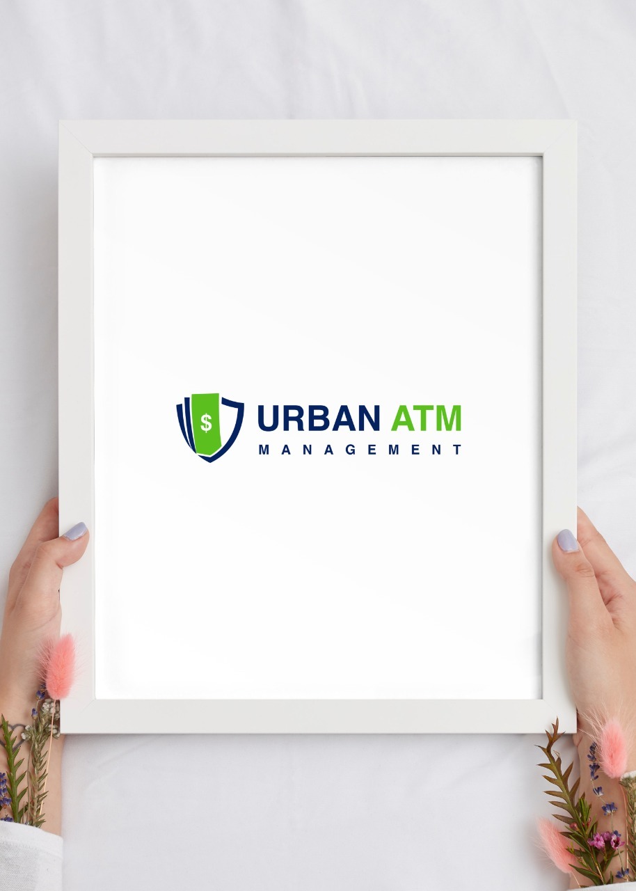 Urban ATM Management Logo Mockup 1
