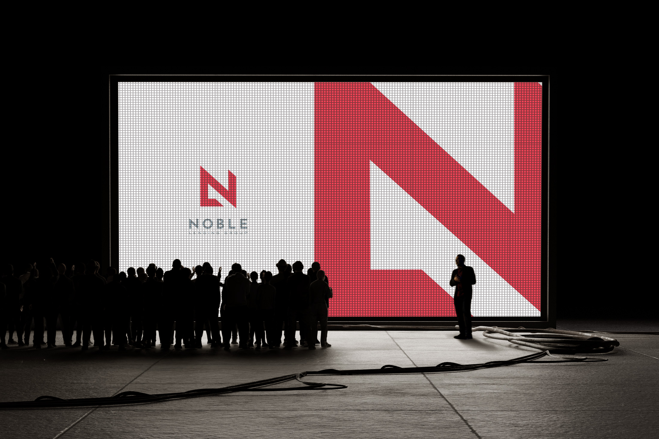 Logo on Projector Screen