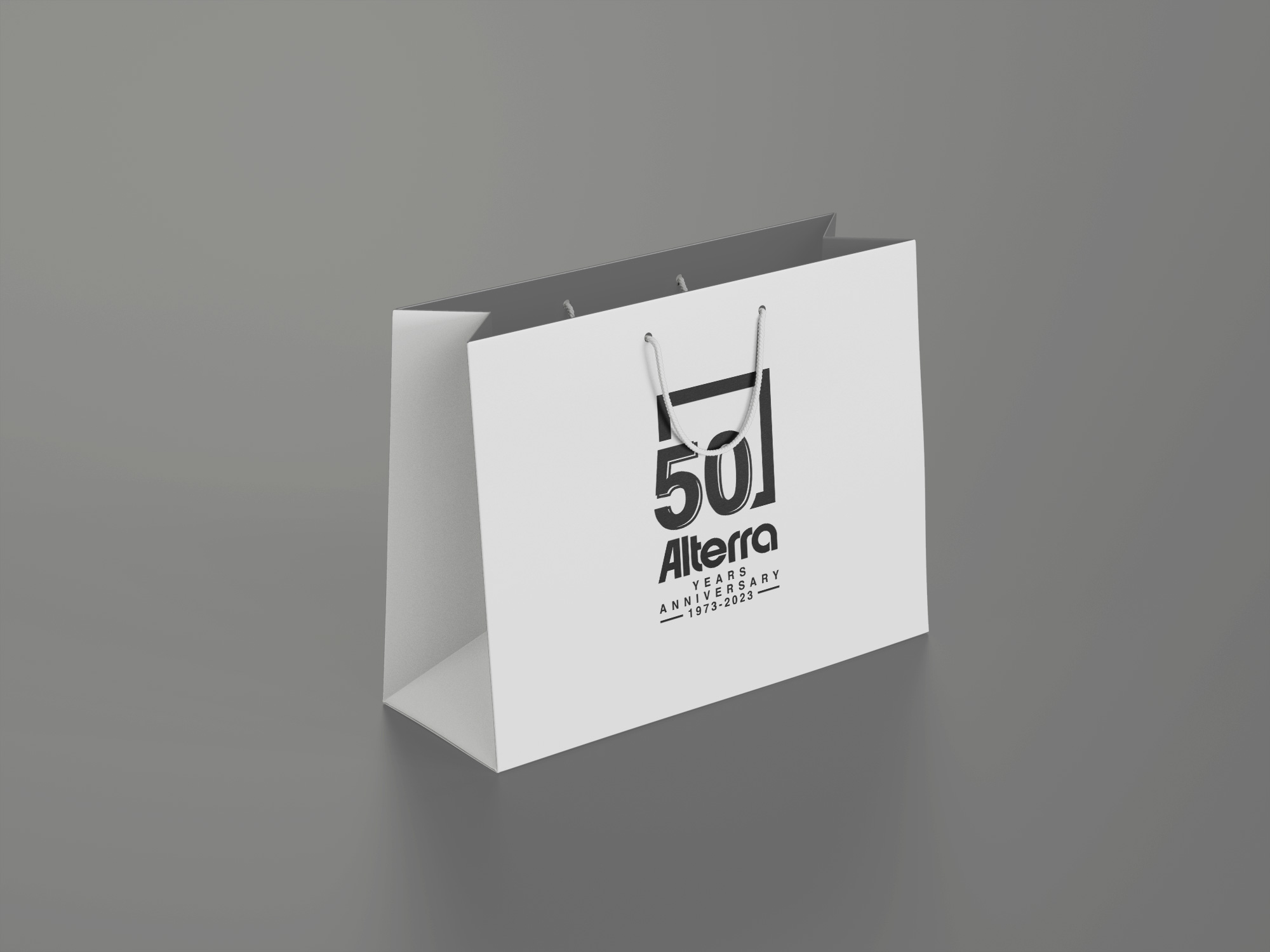 Alterra Branding Logo Shopping Bag Mockup