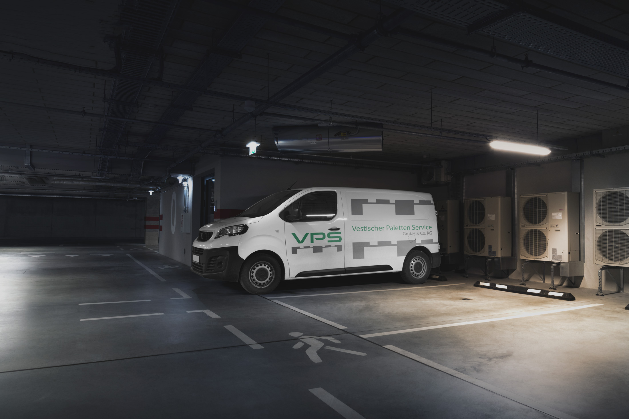 VPS Logo on Van