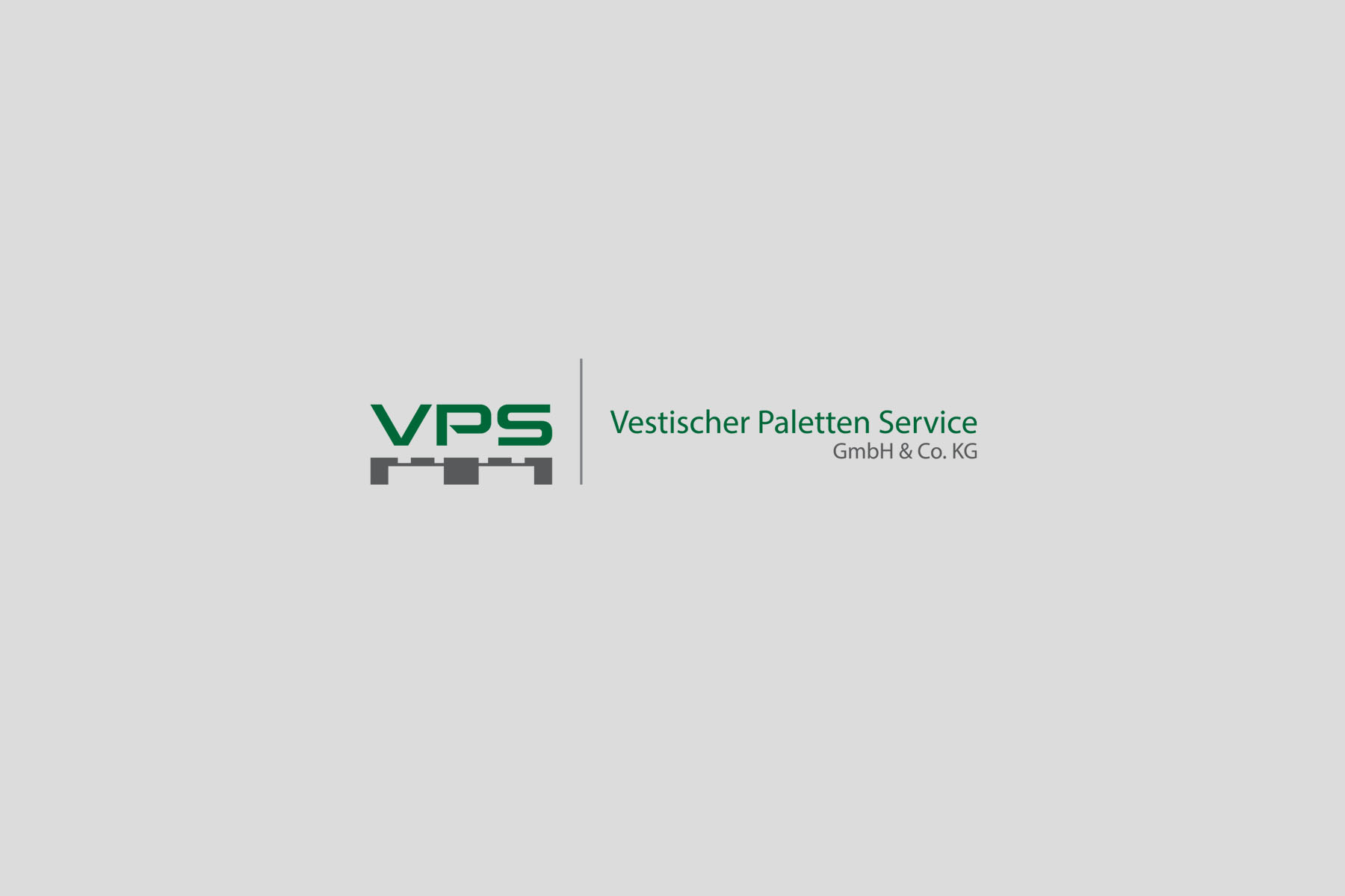 Vestischer Paletten Service minimal logo design cover image
