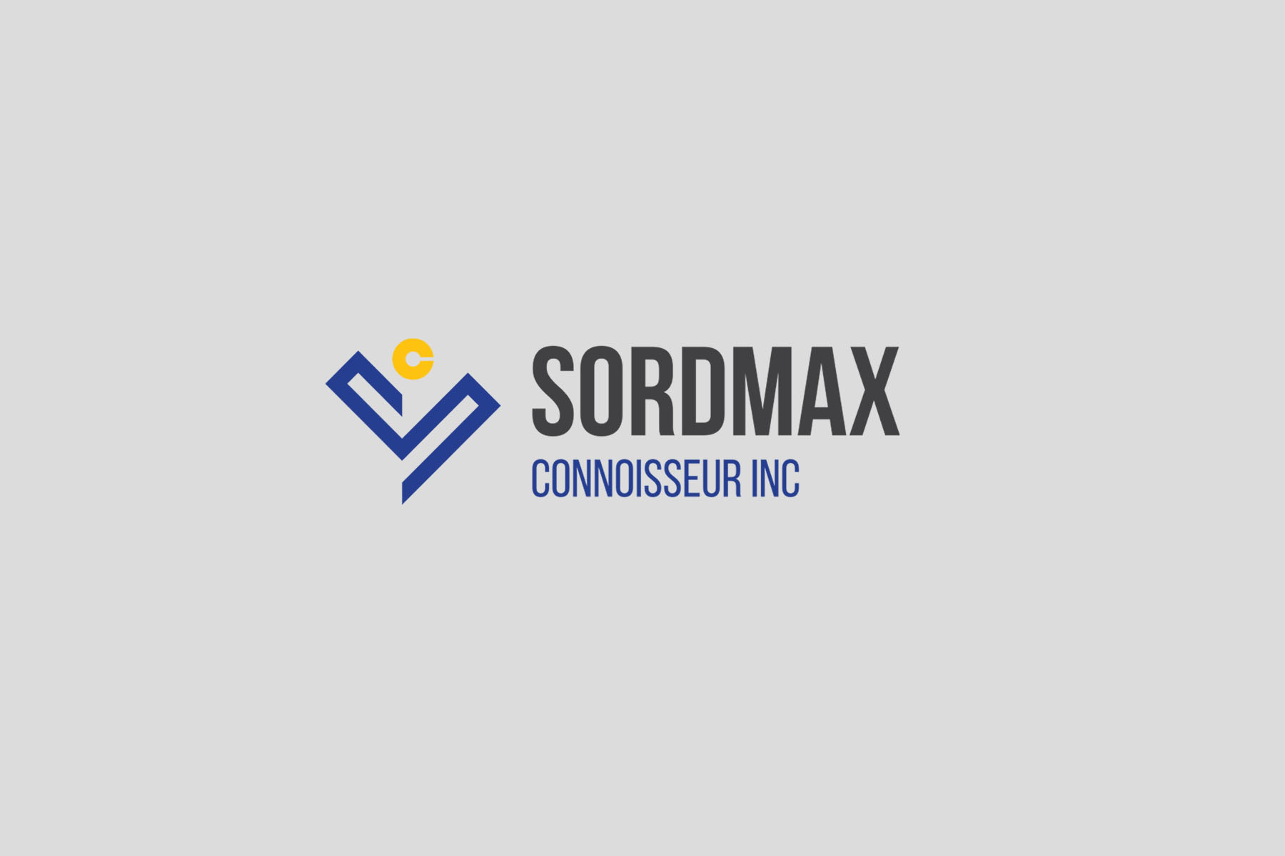Sordmax Connoisseur Rebranding Study Cover Image