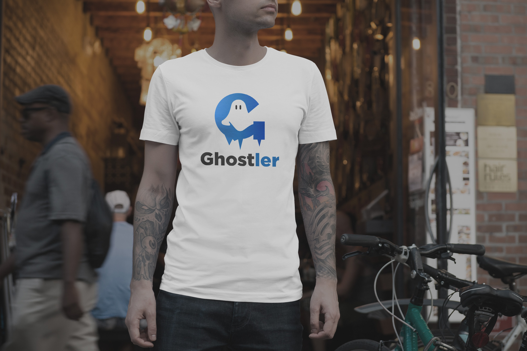 Ghostler T-shirt Design