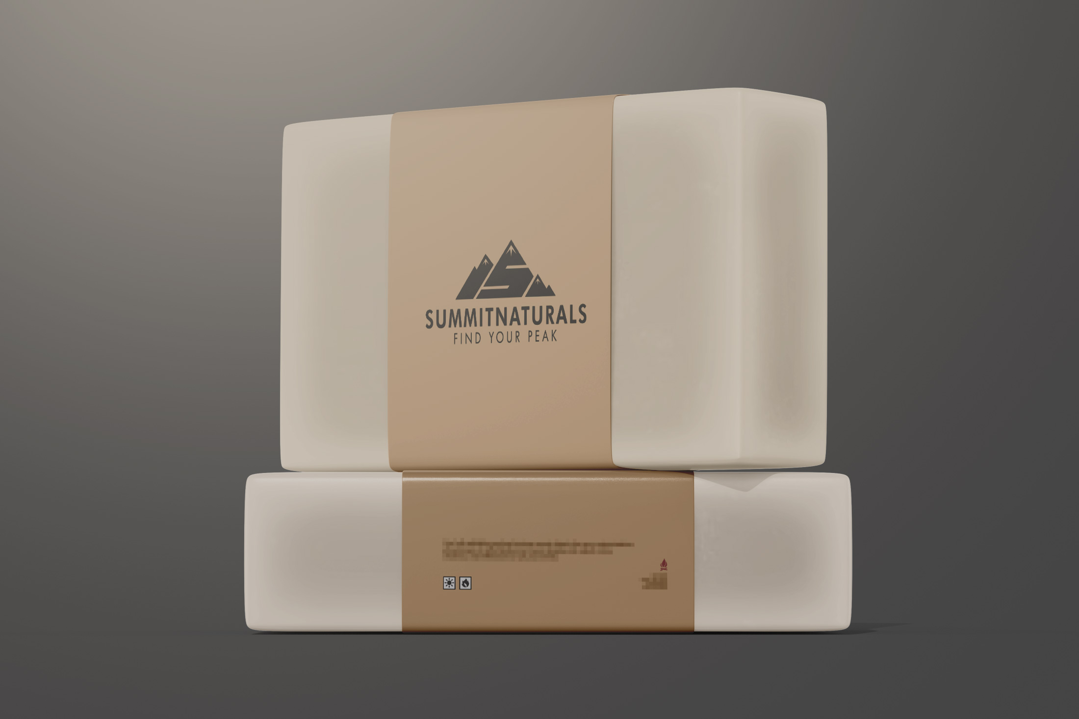 Summit Naturals Logo on Soaps