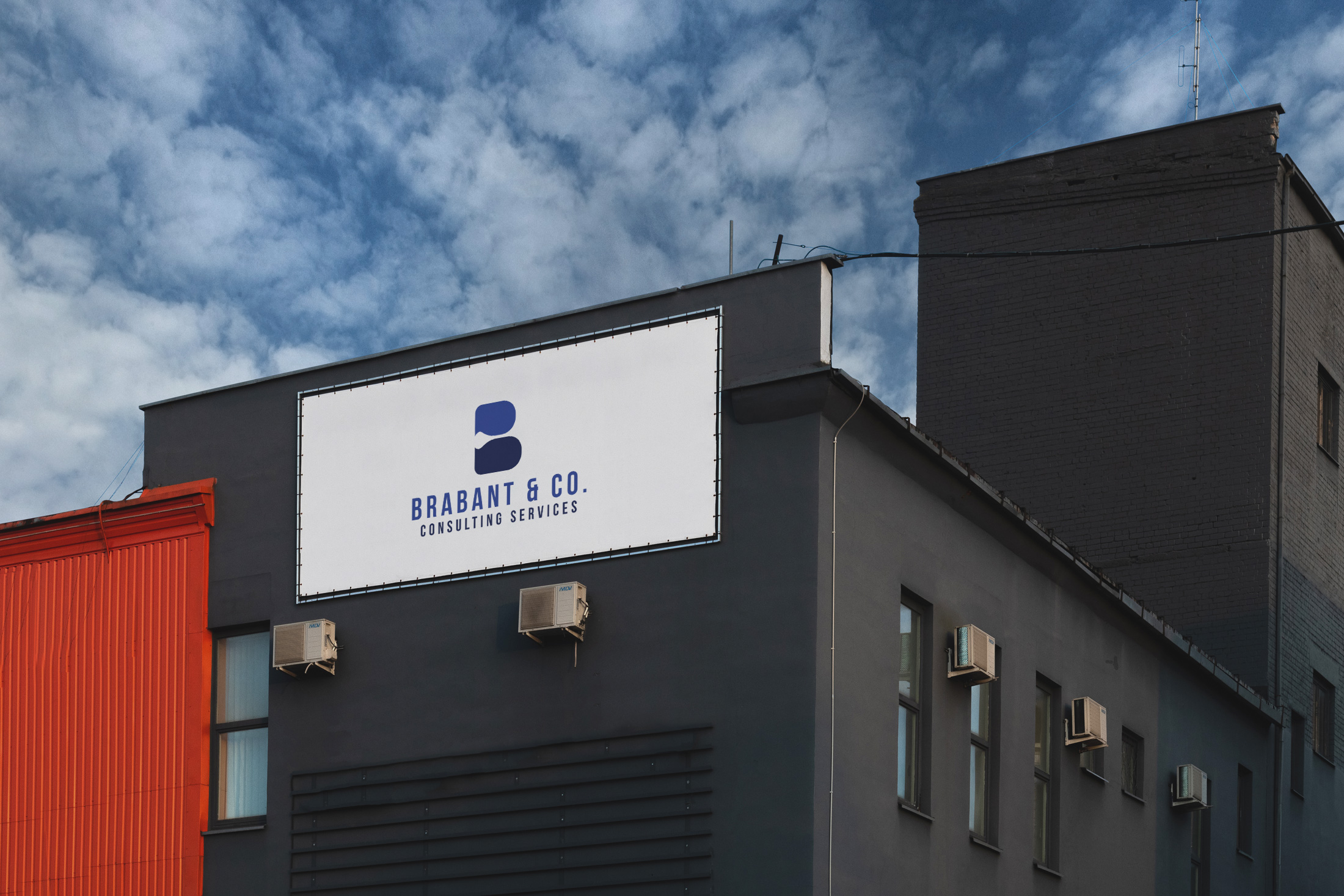 Final Deliveries Brabant Consulting Minimal Logo Building