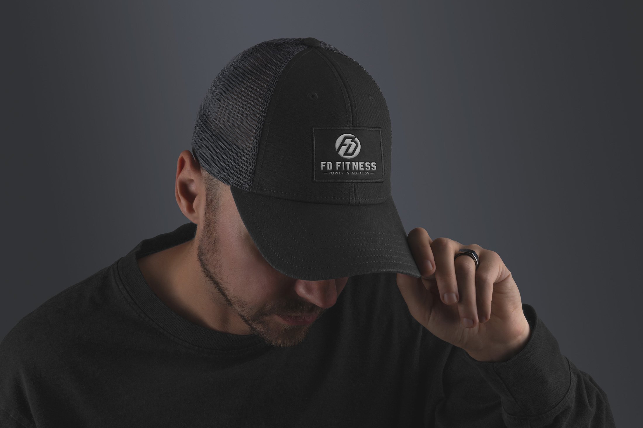 FD Fitness Logo on Cap