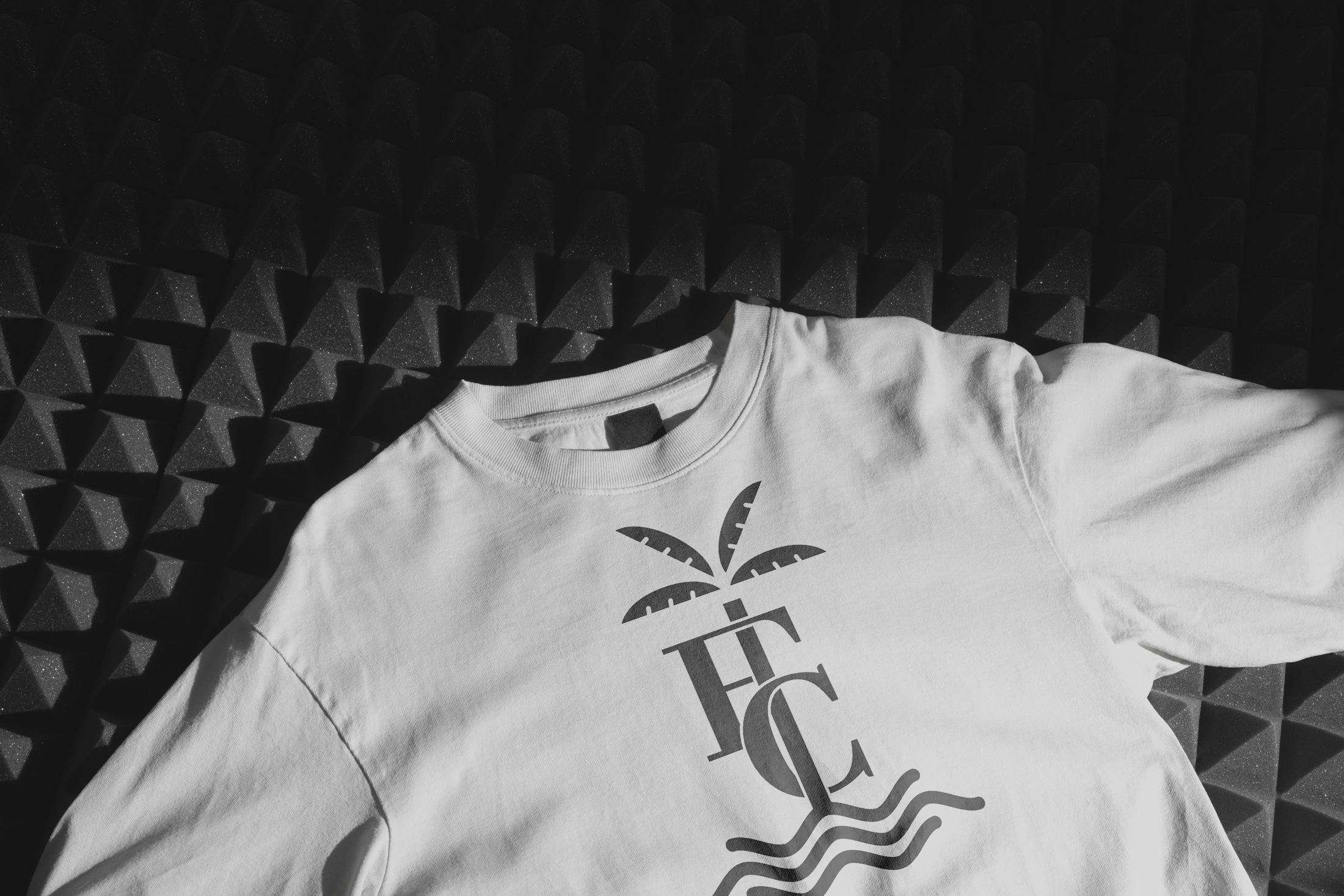 Logo on T-shirt