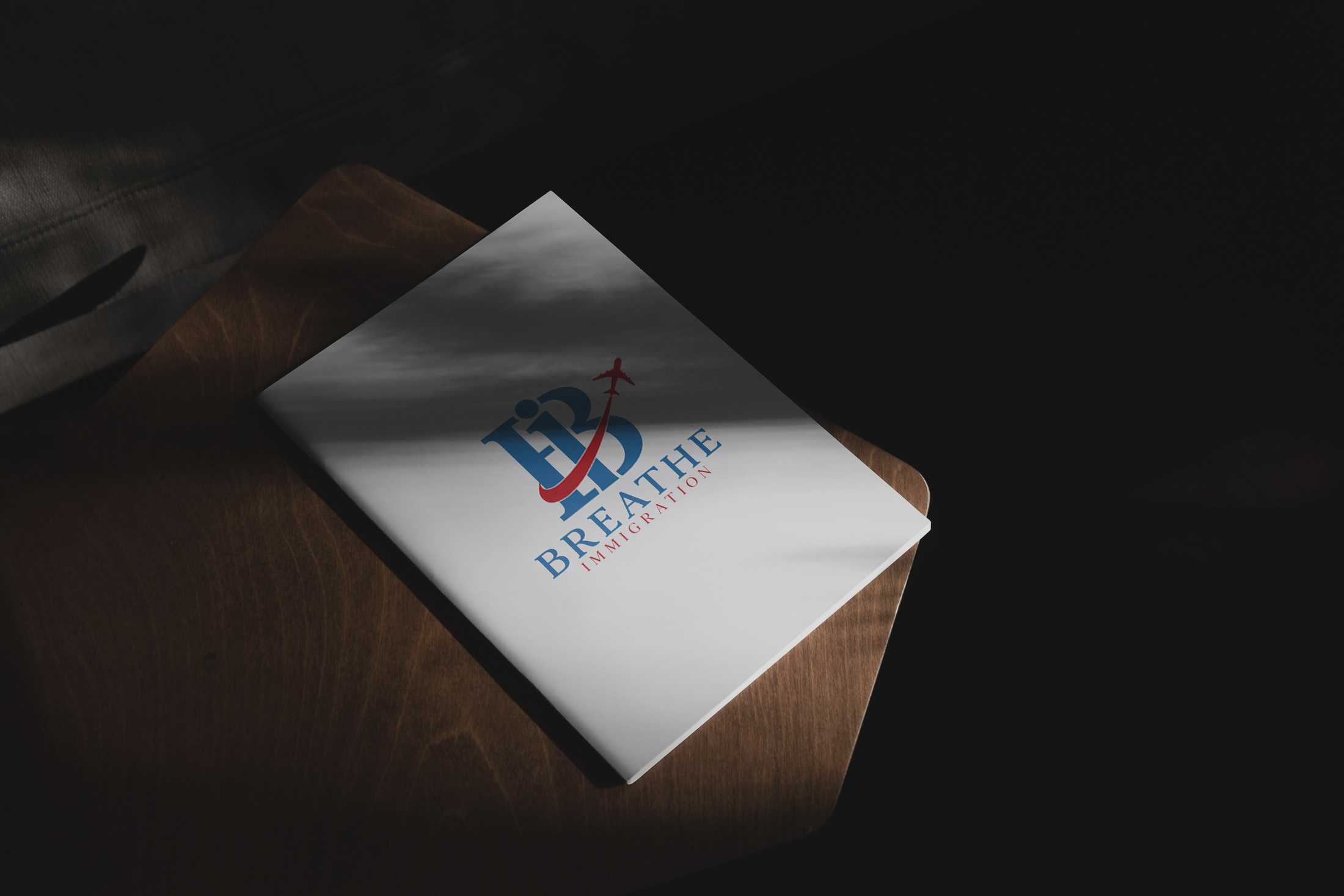 Final logo on brochure
