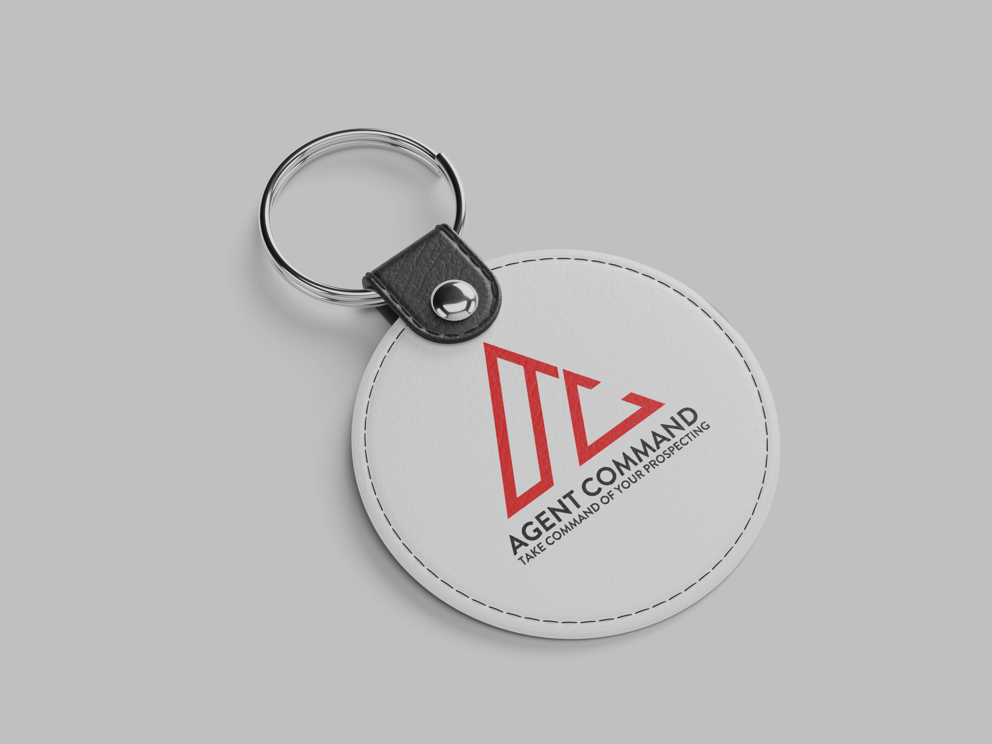 Agent Command Logo on Key Tag