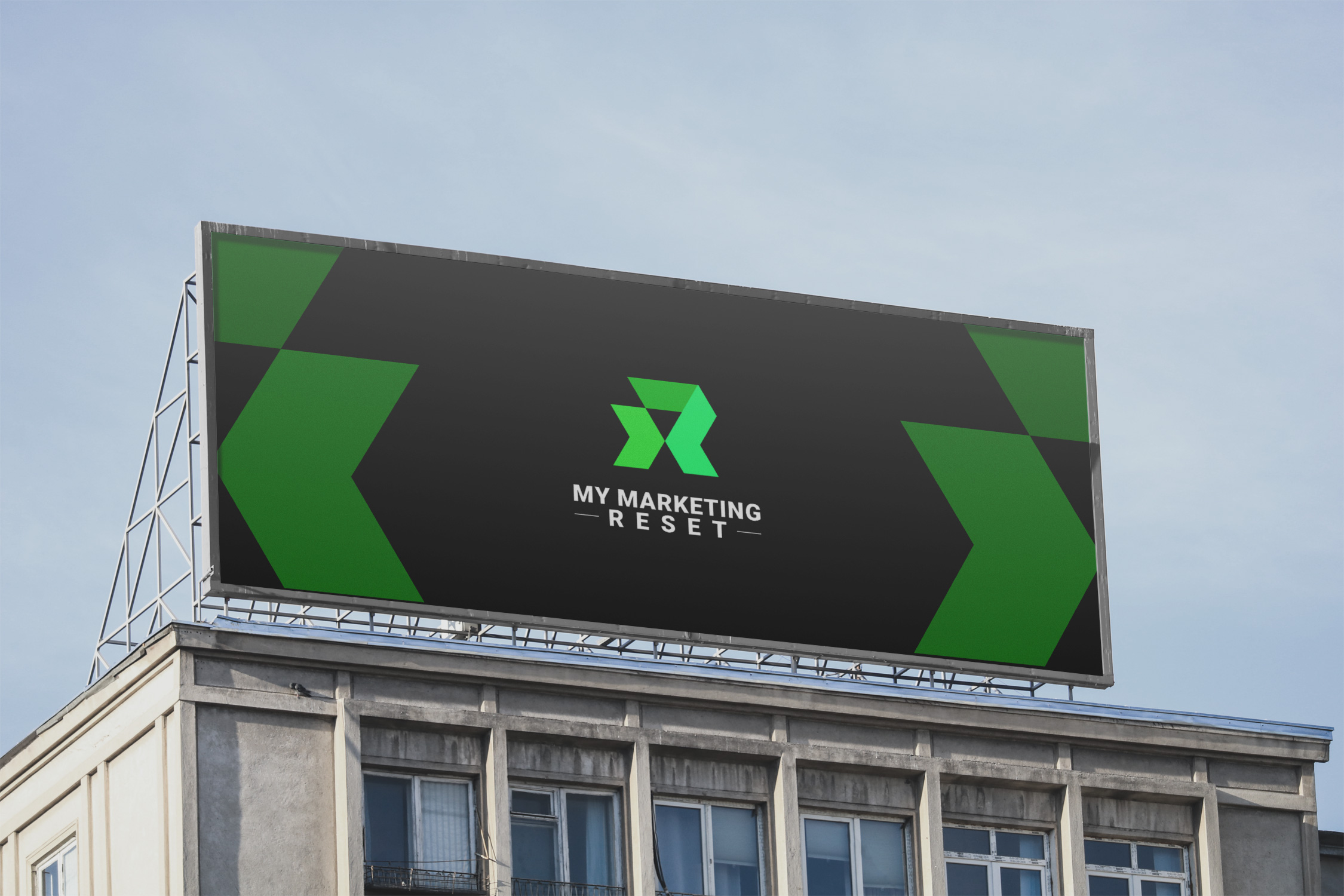 Logo on Billboard Mockup