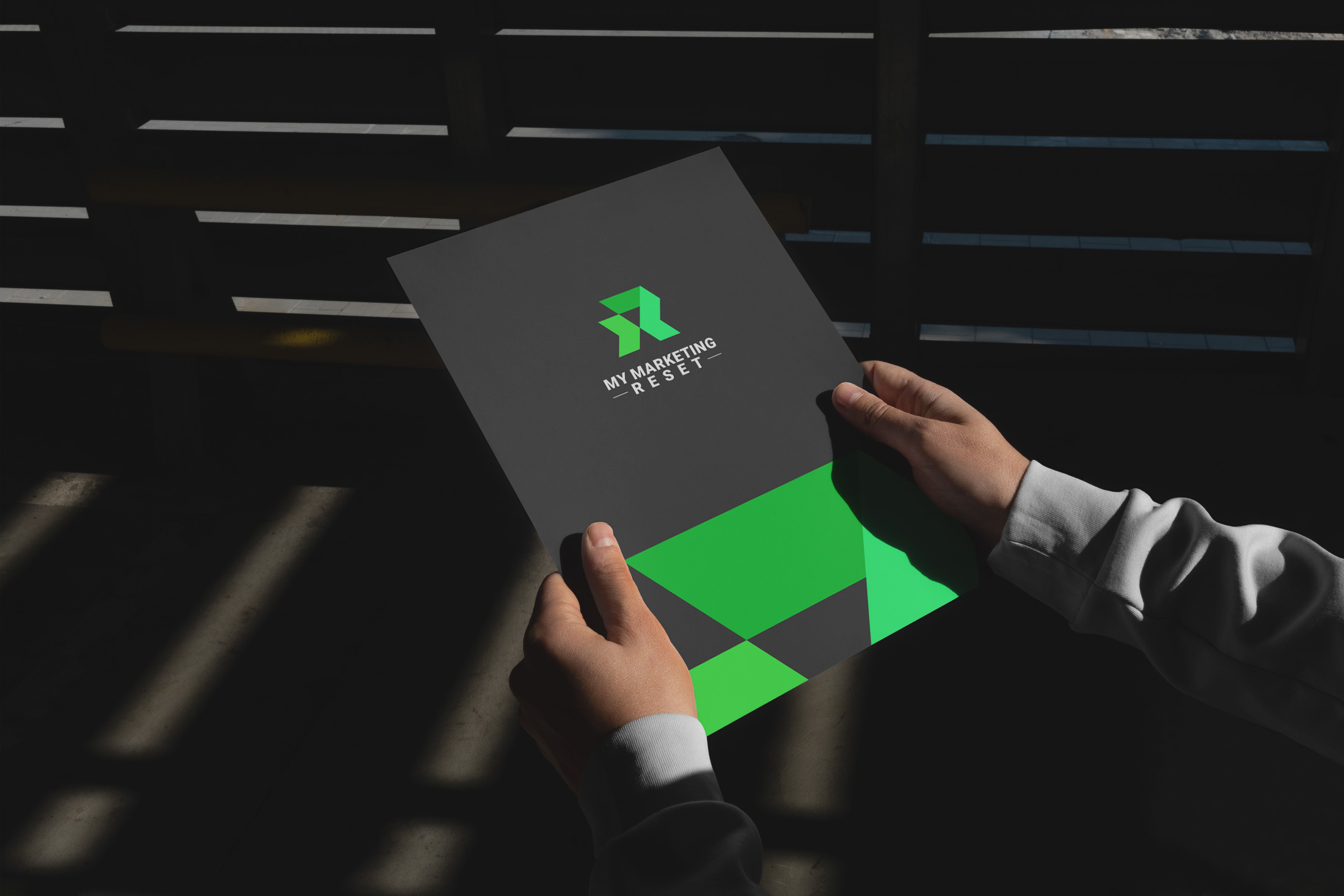 Logo on Poster Mockup