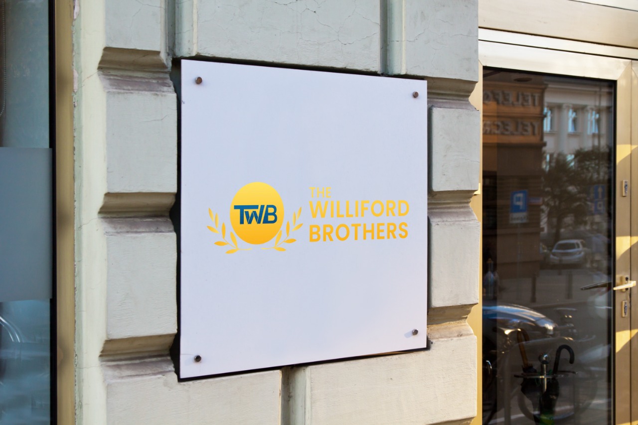 The Williford Brothers Logo Option 2 Mockup